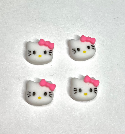 PINK BOW HELLO KITTY CHARMS